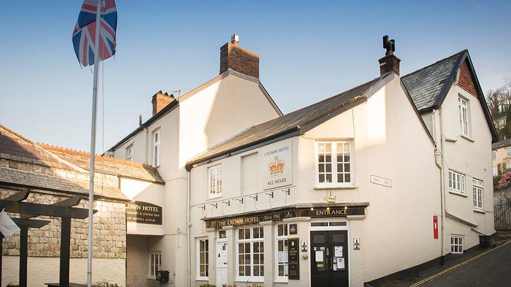 The Crown Hotel Lynton Exterior foto